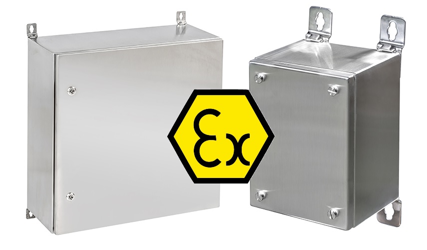 Schaltschrank - ATEX-Gehäuse aus Edelstahl V2A 304L V4A INOX 316L